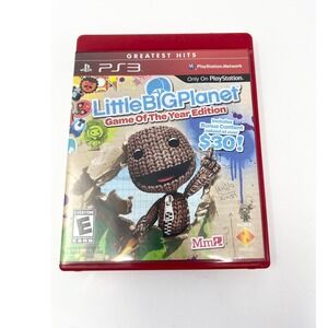 LittleBigPlanet Game of the Year Edition PS3 Greatest Hits Sony Sackboy 2009